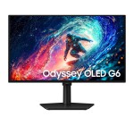 Amazon: Écran PC 27" Samsung Odyssey QD-OLED G6 G61SH - 240Hz, HDR10+ à 339,99€ (au lieu de 442,42€)