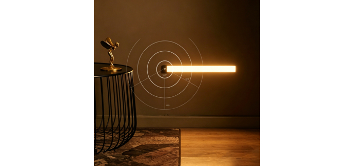 JoyBuy: Yeelight A20 Lampe de placard à détecteur (20 cm) Argent à 5,47€ (au lieu de 17,6€)