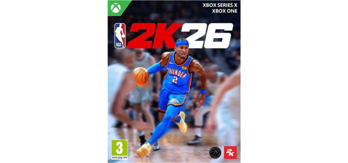 Carrefour: NBA 2K26 (Xbox) à 10,99€ (au lieu de 79,99€)