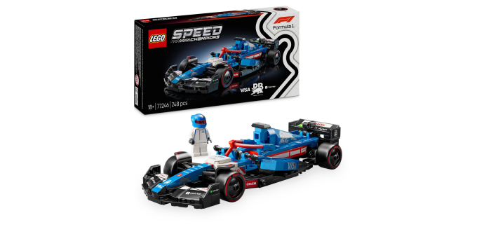 Amazon: LEGO® Speed Champions VCARB 01 (77246) à 17,99€