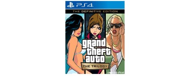 Amazon: GTA Trilogy Remastered (PS4) à 14,01€ (au lieu de 29,99€)