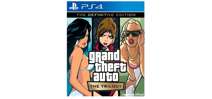 Amazon: GTA Trilogy Remastered (PS4) à 14,01€ (au lieu de 29,99€)
