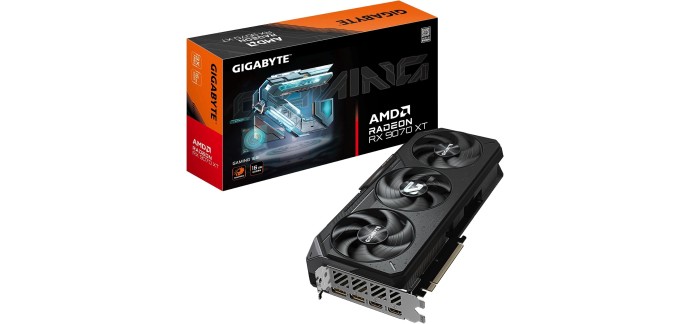 Amazon: Carte Graphique Gigabyte Radeon RX 9070 XT 16 Go - 256 Bits, PCI-E 5.0 à 679,99€