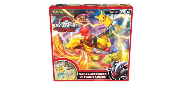 Amazon: Pokémon Académie de Combat (Switch) à 23,9€ (au lieu de 29,99€)