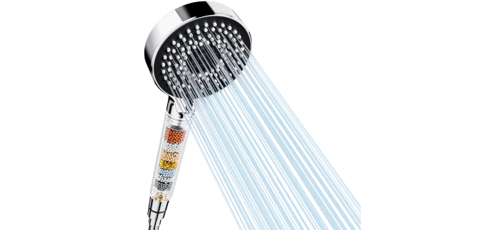 Amazon: Pommeau de douche anti-calcaire Dothnix - 5 modes à 6,31€ (au lieu de 11,52€)