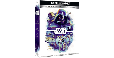 Amazon: Coffret Star Wars 4K Episodes 4 à 6 (Blu-ray UHD) à 49,91€ (au lieu de 49,99€)