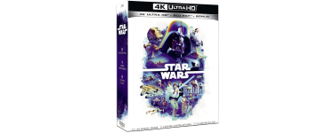 Amazon: Coffret Star Wars 4K Episodes 4 à 6 (Blu-ray UHD) à 49,91€ (au lieu de 49,99€)