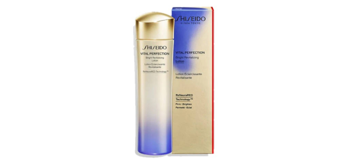 JoyBuy: SHISEIDO Vital Perfection Émulsion revitalisante éclat enrichie 100 ml à 29€ (au lieu de 48,71€)