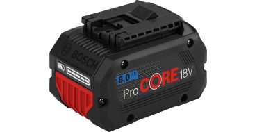 Amazon: Batterie Bosch Professional 18V System ProCORE18V 8.0Ah à 127€ (au lieu de 150€)