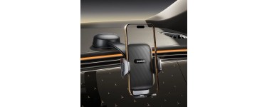 Amazon: Support téléphone Baseus C03 Double Rotation 360° à 11,99€