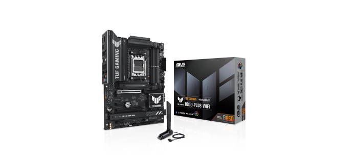 Amazon: Carte Mère Asus TUF Gaming B850-Plus WiFi à 192,80€ (au lieu de 269,90€)