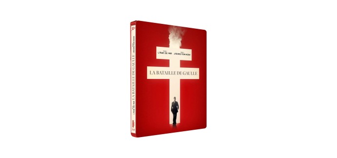Amazon: Coffret 2 Films Blu-Ray 4K La Bataille de Gaulle Steelbook à 34,99€