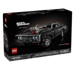 Amazon: LEGO 42231 Dodge Charger R/T Fast and Furious à 119,99€ (au lieu de 149,99€)