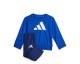 Decathlon: ADIDAS Ensemble de survêtement bébé en coton, bleu à 24,99€ (au lieu de 34,99€)