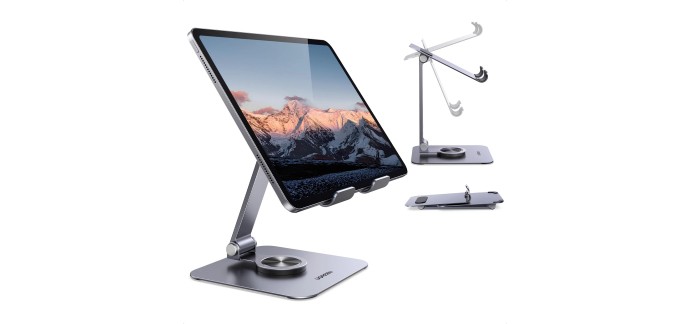 Amazon: Support tablette/smartphone Ugreen - Rotation 360°, Pliable à 14,95€ (au lieu de 18,57€)
