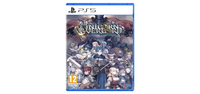 Amazon: Unicorn Overlord (PS5) à 29,99€ (au lieu de 59,99€)