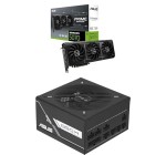 Amazon: Carte Graphique Asus Prime GeForce RTX 5070 OC 12G + Alimentation Asus Prime 750W 80+ Gold à 727,99€