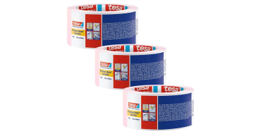 Amazon: Pack de 3 rubans de masquage Tesa rose - 50mm x 50m à 15,99€ (au lieu de 24€)