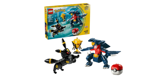 Amazon: LEGO 72165 Pokémon Noctali vs Carchacrok à 69,99€ (au lieu de 79,99€)