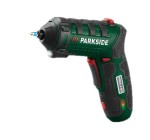 LIDL: PARKSIDE Visseuse sans fil PSSA 4 B2 - 4V, 10 Nm, 26 embouts à 11,99€ (au lieu de 19,99€)