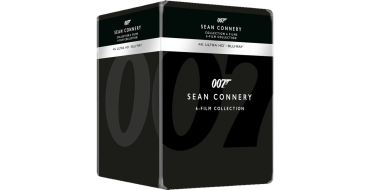 Amazon: James Bond Collection S.Connery Steelbook 4K à 157,59€ (au lieu de 199,99€)