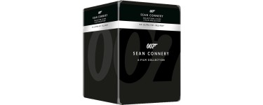 Amazon: James Bond Collection S.Connery Steelbook 4K à 157,59€ (au lieu de 199,99€)