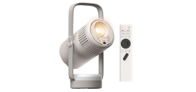 Amazon: Mini vidéoprojecteur XGIMI Vibe One - batterie, Google TV, Netflix, JBL à 209€ (au lieu de 239€)