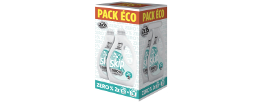 Amazon: Lot de 2 Bidons d'1,47L de Lessive Bébé Skip Zero % - sans parfum, ni colorant à 12,84€