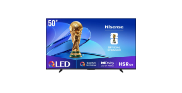 Amazon: TV 50" Hisense 50E7Q - 127 cm, QLED 4K, Dolby Vision, 3x HDMI 2.1 à 299,99€ (au lieu de 349,18€)