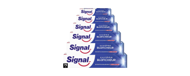 Amazon: Lot de 6 Dentifrice Signal - 75 ml à 9,69€ (au lieu de 15€)
