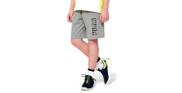 Decathlon: PUMA Short coton enfant gris à 11,99€ (au lieu de 14,99€)