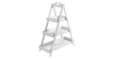 LIDL: LIVARNO Étagère escalier pour plantes - 3 niveaux, bois FSC à 11,99€ (au lieu de 21,99€)