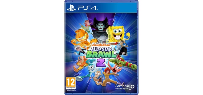 Amazon: Nickelodeon All Star Brawl 2 (PS4) à 19,99€ (au lieu de 49,99€)