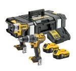 Amazon: Kit perceuse-visseuse à percussion + visseuse à chocs DeWalt DCK266P2-QW + 2 batteries 5.0 Ah à 261,