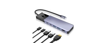 Amazon: Station Hub USB-C avec boitier SSD NVMe à 19,99€ (au lieu de 24,52€)