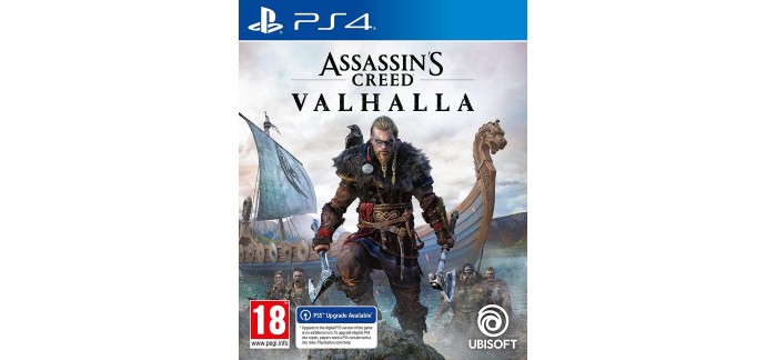 Amazon: Assassin's Creed Valhalla Edition Limitée (PS4) à 30,92€ (au lieu de 39,99€)