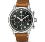 Amazon: Montre Citizen CA4420-21X - Acier, bracelet cuir, 43mm à 157,44€ (au lieu de 178,21€)