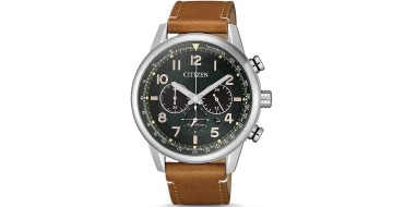 Amazon: Montre Citizen CA4420-21X - Acier, bracelet cuir, 43mm à 157,44€ (au lieu de 178,21€)