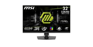 Amazon: Écran PC 32" MSI 322URDF - 4K UHD, IPS, 160 Hz/320 Hz, 0,5 ms, DisplayHDR 400, AI Vision, Dual-Mode,