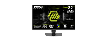 Amazon: Écran PC 32" MSI 322URDF - 4K UHD, IPS, 160 Hz/320 Hz, 0,5 ms, DisplayHDR 400, AI Vision, Dual-Mode,