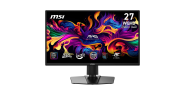 Amazon: Ecran PC 27" MSI MAG 272QP QD-OLED X24 - QHD, 240 Hz, HDMI 2.1 à 349,99€ (au lieu de 449€)