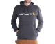Amazon: Sweat à Capuche Carhartt avec Logo - Carbone ou Gris à 41,99€ (au lieu de 55€)