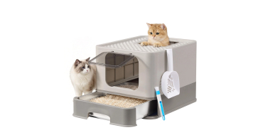Amazon: Bac à Litière pour Chat en Acier Inoxydable Feandrea à 36,54€ (au lieu de 39,99€)