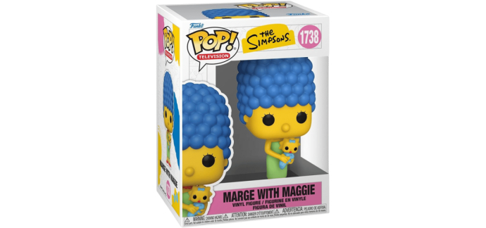 Amazon: Funko Pop TV The Simpsons Marge Simpson (Figurine) à 12,59€ (au lieu de 16,00€)