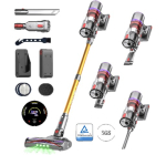 JoyBuy: Aspirateur sans fil MONSGA X UNINELLHOME UV5 - 60 000 Pa, 65 min d'autonomie, écran LED à 95,99€