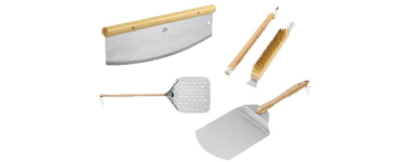 LIDL: GRILLMEISTER Ustensile pour pizzas - Pelle, coupe-pizza, brosse à 5,99€ (au lieu de 7,99€)