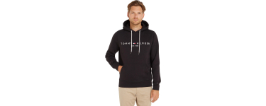 Amazon: Sweat à capuche Tommy Hilfiger - Noir (du XS au 3XL) à 57,90€ (au lieu de 119€)