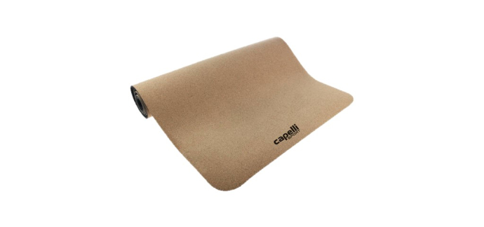 JoyBuy: Tapis de yoga en liège Capelli Sport 5 mm 61x183 cm à 12,98€ (au lieu de 26,99€)