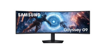 Amazon: Écran PC 49" Samsung ODYSSEY G9 LS49FG916EUXEN - Dalle VA Incurvée 1000R, DQHD, 144Hz, 1ms à 649€