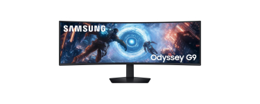 Amazon: Écran PC 49" Samsung ODYSSEY G9 LS49FG916EUXEN - Dalle VA Incurvée 1000R, DQHD, 144Hz, 1ms à 649€